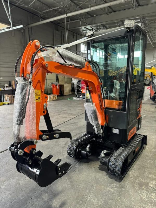 AGT 13.5HP 1-ton Mini & Small Excavator More Comfortable, 2116 pounds With Enclosed Cab Gasoline For Sale | AGT-QH13R