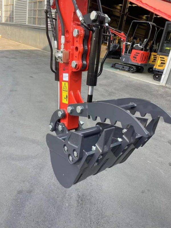 AGT Updated Model 1 Ton Mini Small Excavator, With Hydraulic Thumb and Pilot System ,Dual Display and Swing Boom For Sale | AGT-DM12X-PLUS