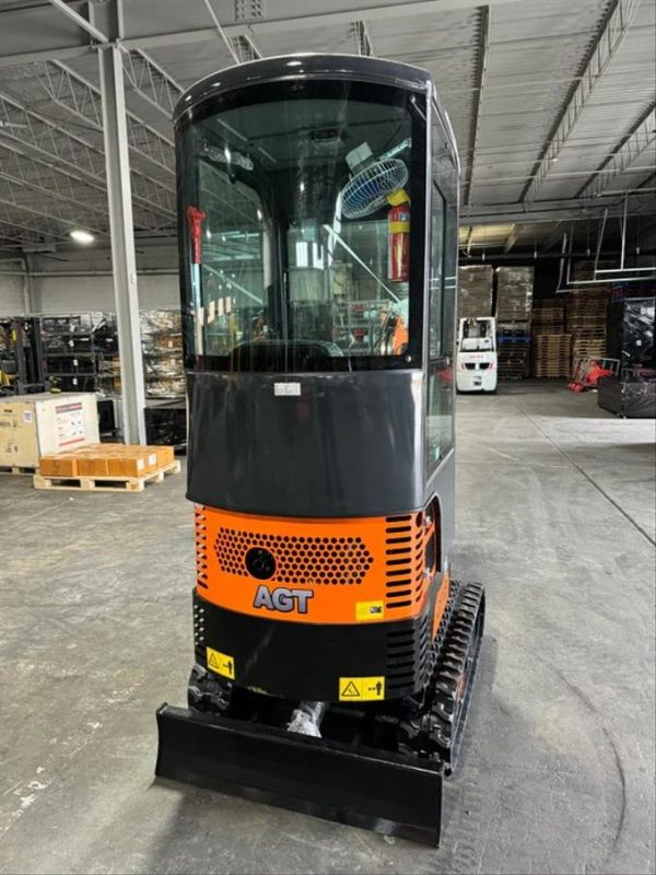 AGT 13.5HP 1-ton Mini & Small Excavator More Comfortable, 2116 pounds With Enclosed Cab Gasoline For Sale | AGT-QH13R